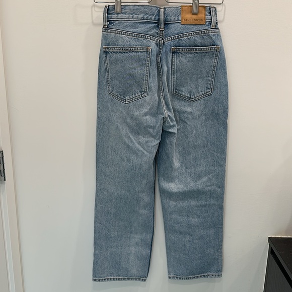 Denim Forum Pin-Up Super High Straight leg jeans - Picture 2 of 3